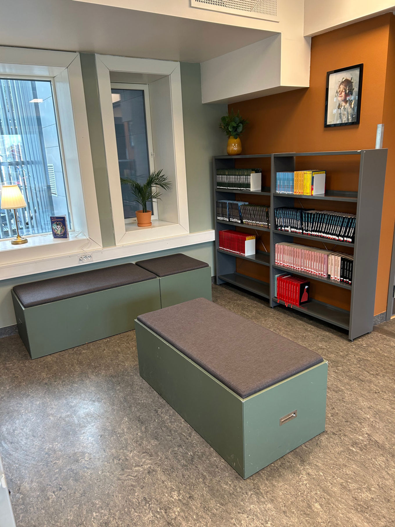 Sittegruppe i barneavdelingen 