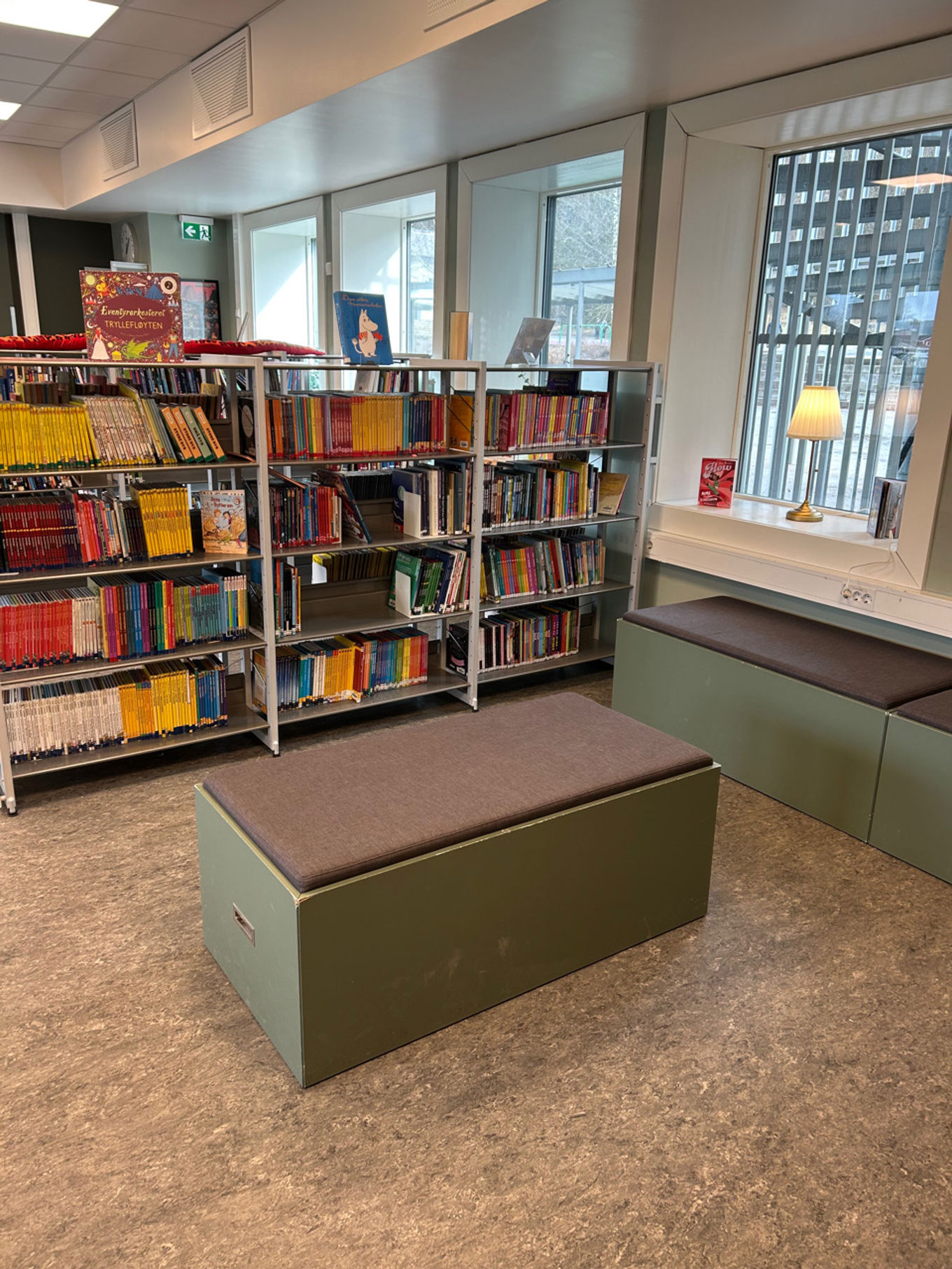 Sittegruppe i barneavdelingen 