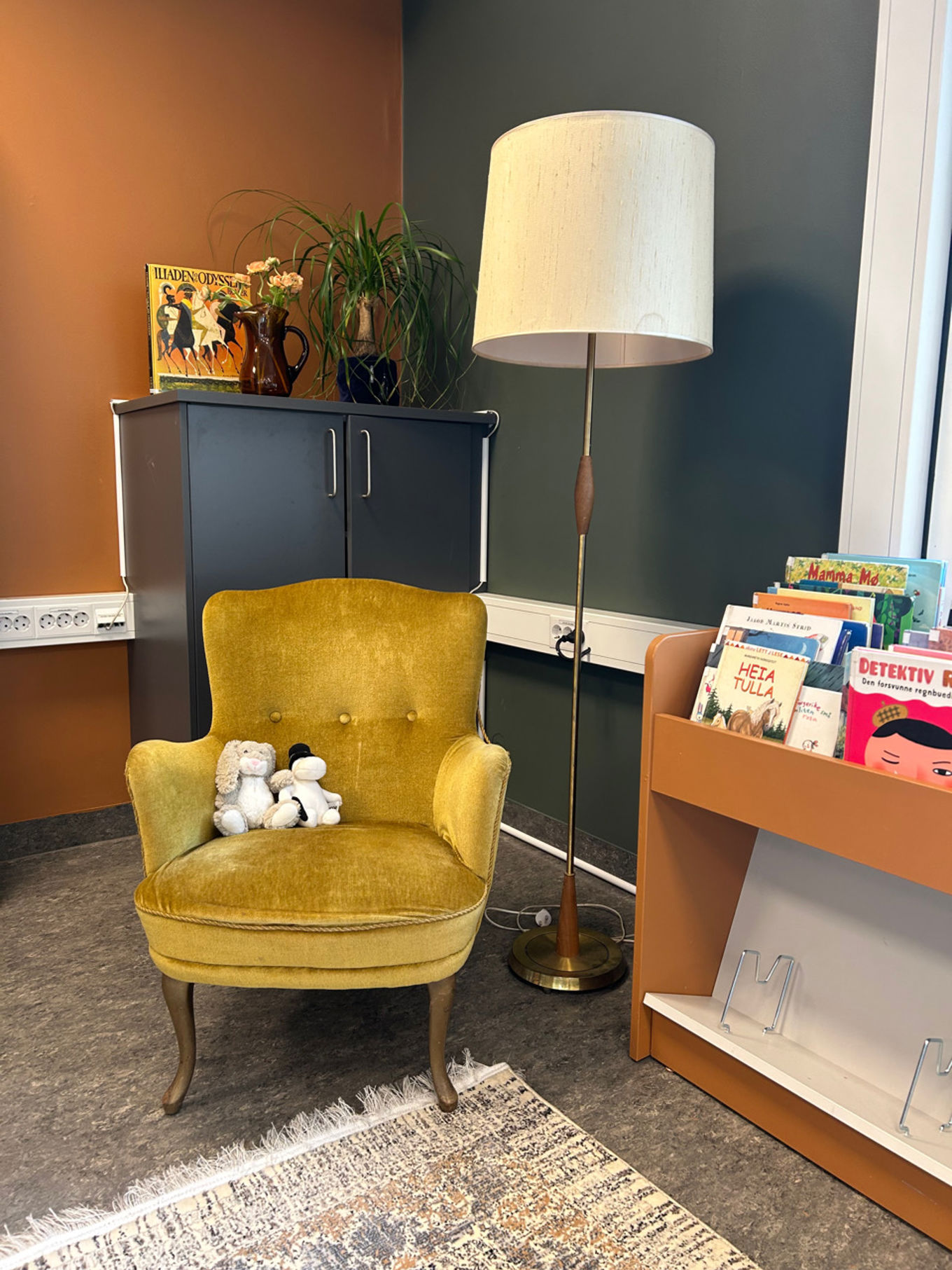 Gjenbrukte møbler for ulike sittesoner 