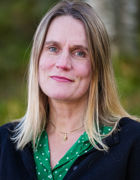 en person med blondt hår